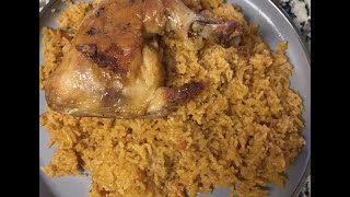 DIY COOKS Ghanaian Jollof Rice RecipeTutorial [upl. by Ecnerat]