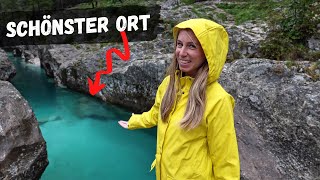 SCHÖNSTER ORT in SLOWENIEN • Die Soča und das SOCA TAL  Weltreise VLOG 518 [upl. by Buffum]