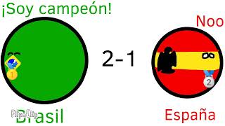 Resumen de la Copa Confederaciones Alternativa Brasil 🇧🇷 1964 [upl. by Westfahl]