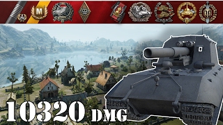 World of Tanks  GW E 100  10320 Dmg [upl. by Mariele414]