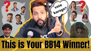 This Contestant will win Bigg Boss 14 Guaranteed [upl. by Winfrid]