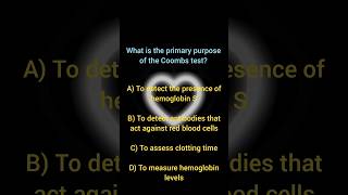 Coombs Test Quiz coombstest [upl. by Brier13]