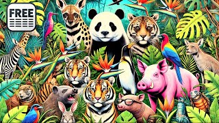 【FULL ALBUM】Animal Beats Anthology ✦EDM x Animal Anthems✦  36 Tracks of Wild Rhythm [upl. by Lebazi964]