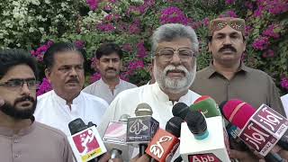 Breaking  Sardar Yar Muhammad Rind Media Talk at Sehwen mrjournalist [upl. by Dolphin863]