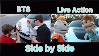 SML Movie Richard’s Mistake BTS  Live Action Side by Side [upl. by Thilda]