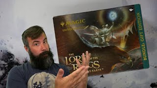 Can I break even Lord of the Rings Gift Bundle MTG Opening w Prices [upl. by Esyak]