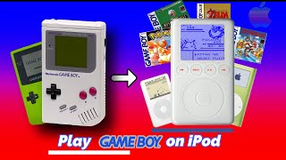 Play Gameboy on iPod NO ROCKBOX [upl. by Ann]