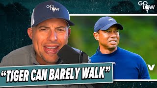 PGA is desperate for Tiger Woods return after loss of stars to LIV Golf  Go Low Golf Pod [upl. by Ecela]