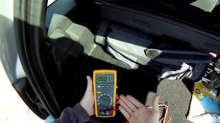 How to Test a Rear Window Defroster Grid With The Fluke 233 [upl. by Atinniuq]