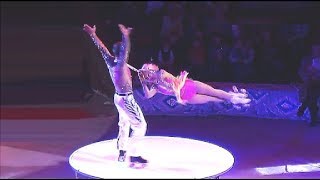 Circus Roller Skating Acrobatics Цирк Акробаты на роликовых коньках [upl. by Dowling]