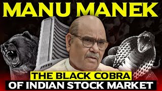 HE IS THE REASON WHY INDIANS STILL HATE STOCK MARKET  OPERATOR MAFIA  MANU MANEK [upl. by Yrrab87]