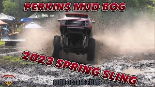 THE BIGGEST BADDEST BACKYARD MUD BOG IN THE COUNTRY PERKINS MUD BOG SPRING SLING 2023 [upl. by Scharff365]