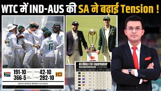 SA vs SL South Africa moves to No2 in WTC Points Table Africa ने बढ़ाई IndiaAustralia की Tension [upl. by Ricker]