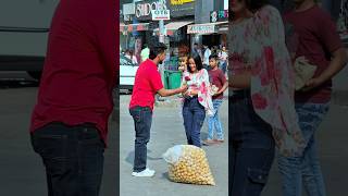 Purposing Prank on Cute Girl 😍 With New Twist 😜 purpose twist ​⁠Lappusachin295 [upl. by Nilekcaj]