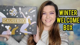 Causebox Winter Welcome Box 2020  Coupon Code [upl. by Oicangi]