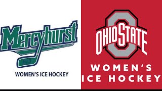 Mercyhurst Ohio State Women’s Hockey Highlights Oct 2224 [upl. by Chucho]