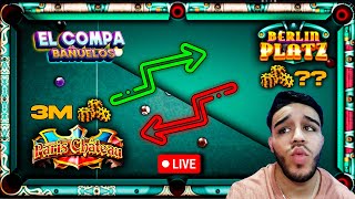 74 BILLONES DE MONEDAS 🔴LIVE 🎱  8 Ball Pool [upl. by Corissa]