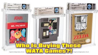 Who Is Buying the Expensive SEALED and Graded Wata Games [upl. by Colfin716]