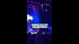 Highlights from SZAs performance at BST Hyde Park [upl. by Odama49]