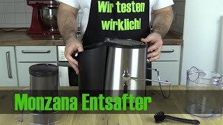 Der Monzana Entsafter im Test [upl. by Gwennie]