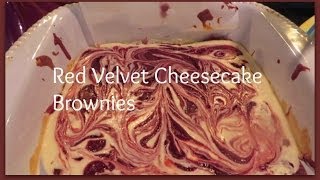 Red Velvet Cheesecake Brownies [upl. by Jerusalem]