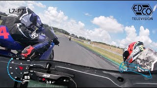 Onboard EDCO bike  Oschersleben 2024 Race 2 [upl. by Josefina307]