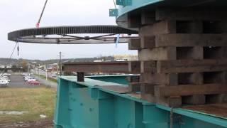 NBT Stacker Slew Bearing Installation [upl. by Jessamyn]