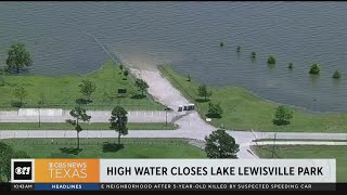 Safety concerns at North Texas lakes after heavy rain flooding [upl. by Frederico]