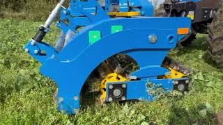 Treffler TSW Cutting roller with Treffler TGA cultivator [upl. by Dolorita]