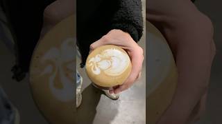 This is Cappuccino latteart cappuccino coffeeaddict shortvideo shorts fypシ゚ [upl. by Rafaelle722]