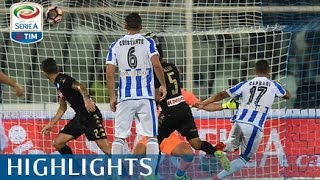 Pescara  Napoli 22  Highlights  Matchday 1  Serie A TIM 201617 [upl. by Ettesus]