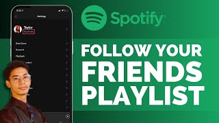 How To Follow Friends Playlist On Spotify [upl. by Atsirak]