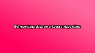 Moze Radio Mukama Nyongera Amanyi Lyrics Video New Ugandan Music 2018 [upl. by Nevla729]