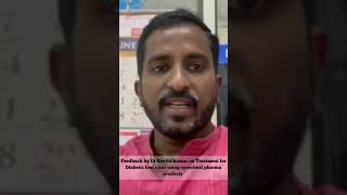 Feedback by Dr Senthilkumar on Treatment for Diabetic Foot Ulcer  Synerheal Pharmaceuticals [upl. by Laekcim762]