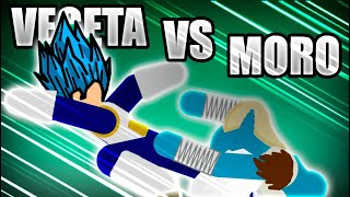 Pivot Vegeta VS Moro [upl. by Ytsirc]