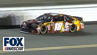 Kyle Busch upset with Jimmie Johnson after spin in the first Duel  2019 DAYTONA 500  NASCAR on FOX [upl. by Etnuhs]