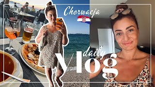 DAILY VLOG 🇭🇷 DZIEŃ DOBRY Z CHORWACJI ⛱️ KOLEJNE WAKACJE 🏡 NASZ APARTAMENT W ZADARZE RozgadanaTv [upl. by Ecirtel]