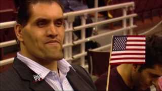 The Great Khali becomes a US Citizen [upl. by Hakkeber]