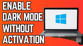 How to Enable Dark Mode Without Activating Windows Windows 10 amp Windows 11 [upl. by Kassandra]