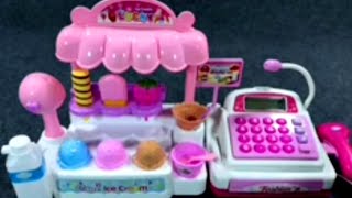 4 Minutes Satisfying With Unboxing  Ice cream shop  Cute Toys Kmd [upl. by Fidelas]