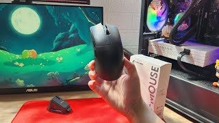 Unboxing Attack Shark X11 Mouse Super custobenefício com Dock de Carregamento [upl. by Fanya]