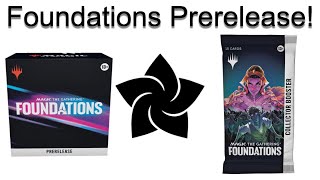 Foundations Prerelease Kit amp Collector Booster  Magic the Gathering Pack Opening [upl. by Anigger]