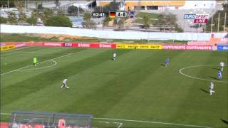 Algarve Cup 2014 Deutschland Island 2 Halbzeit [upl. by Enived]