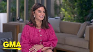 Penelope Cruz opens up about 4th Oscar nomination for ‘Parallel Mothers’ l GMA [upl. by Einned]