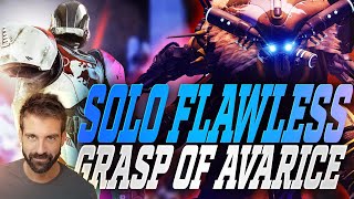 SOLO FLAWLESS TITAN GRASP OF AVARICE DUNGEON  Destiny 2 [upl. by Vala244]