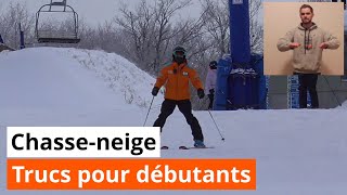 Chasseneige pour débutants en ski [upl. by Inaoj133]