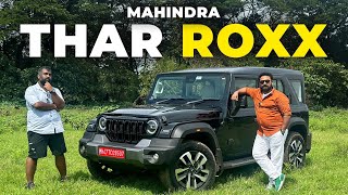 THAR ROXX 5 Door🔥Detailed Malayalam Review  Mahindra Thar 5 Door  Hani Musthafa [upl. by Revilo]