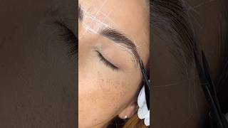 Brow Trim ✂️ eyebrows browtutorial browtransformation eyebrowtutorial eyebrow [upl. by Nylirem]