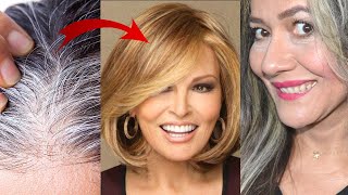 MELHOR COR de TINTA para CLAREAR e COBRIR BRANCO CABELO COM LUZES HairTutorial [upl. by Iur]