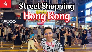 Shopping in Mong Kok Market Hong Kong  Hong Kong Street Shopping  Indian in Hongkong [upl. by Eilloh355]